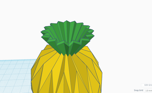 Making the Pineapple's Leaves