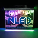 LED Pixel Edge Lit Acrylic Sign