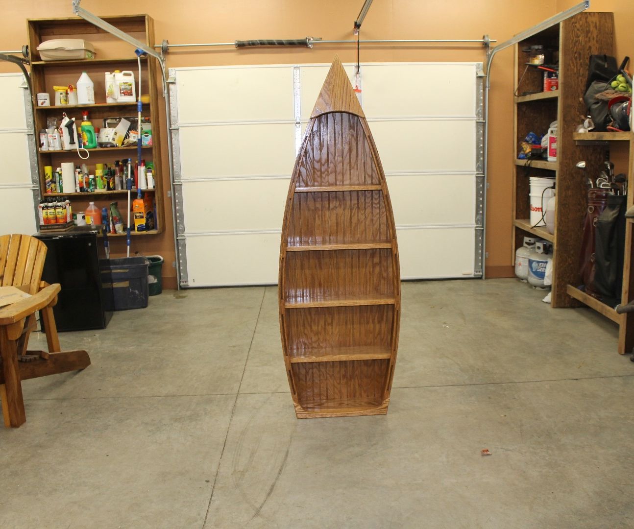 How to Make a Boat With Shelving
