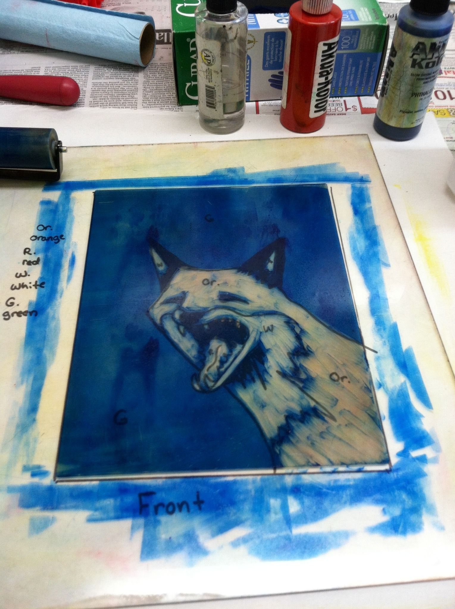 How to Make a Multi-colored Monotype : 9 Steps - Instructables