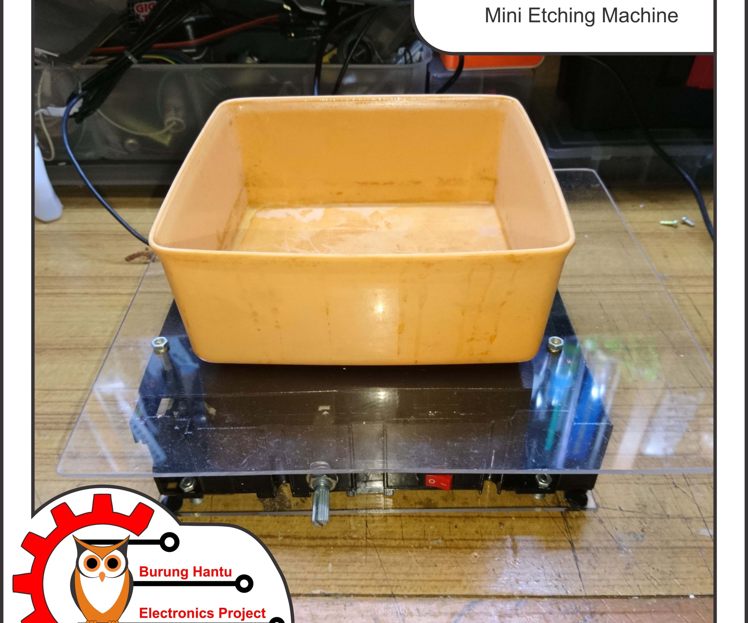 Etching Machine With Variable Speed