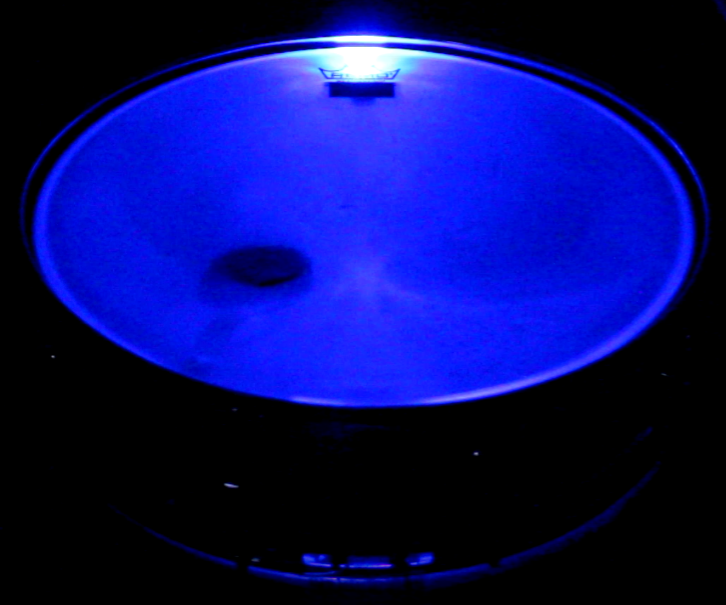 Motion Activated LED Drumhead