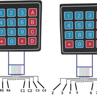 Keypad With Arduino Without Using Keypad Library (First Tutorial) : 4 ...