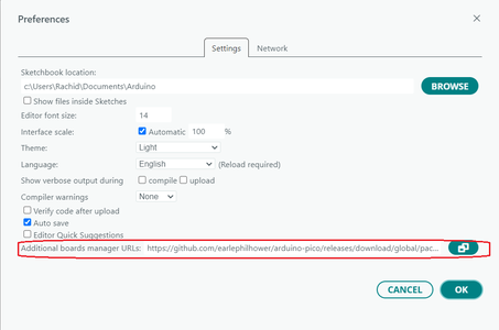 Installing Raspberry Pi Pico WH in Arduino IDE / Installation Du Raspberry Pi Pico WH Dans L'IDE Arduino
