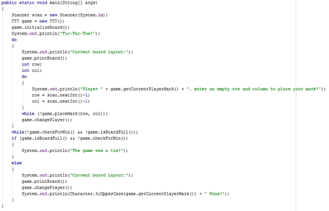 How to Write a Tic-Tac-Toe Program in Java : 10 Steps - Instructables