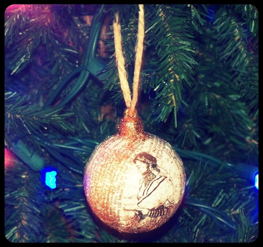 Shimmering Paper Ball Ornaments