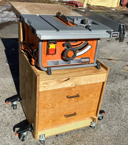 Ridgid folding discount table saw stand
