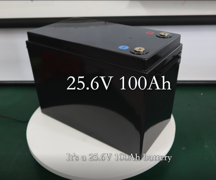 25.6V 100Ah Lifepo4 Battery Assembly to Power an 80lb Thrust Trolling Motor