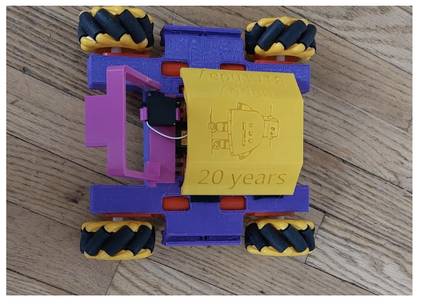 An XRP Mecanum Wheel Robot