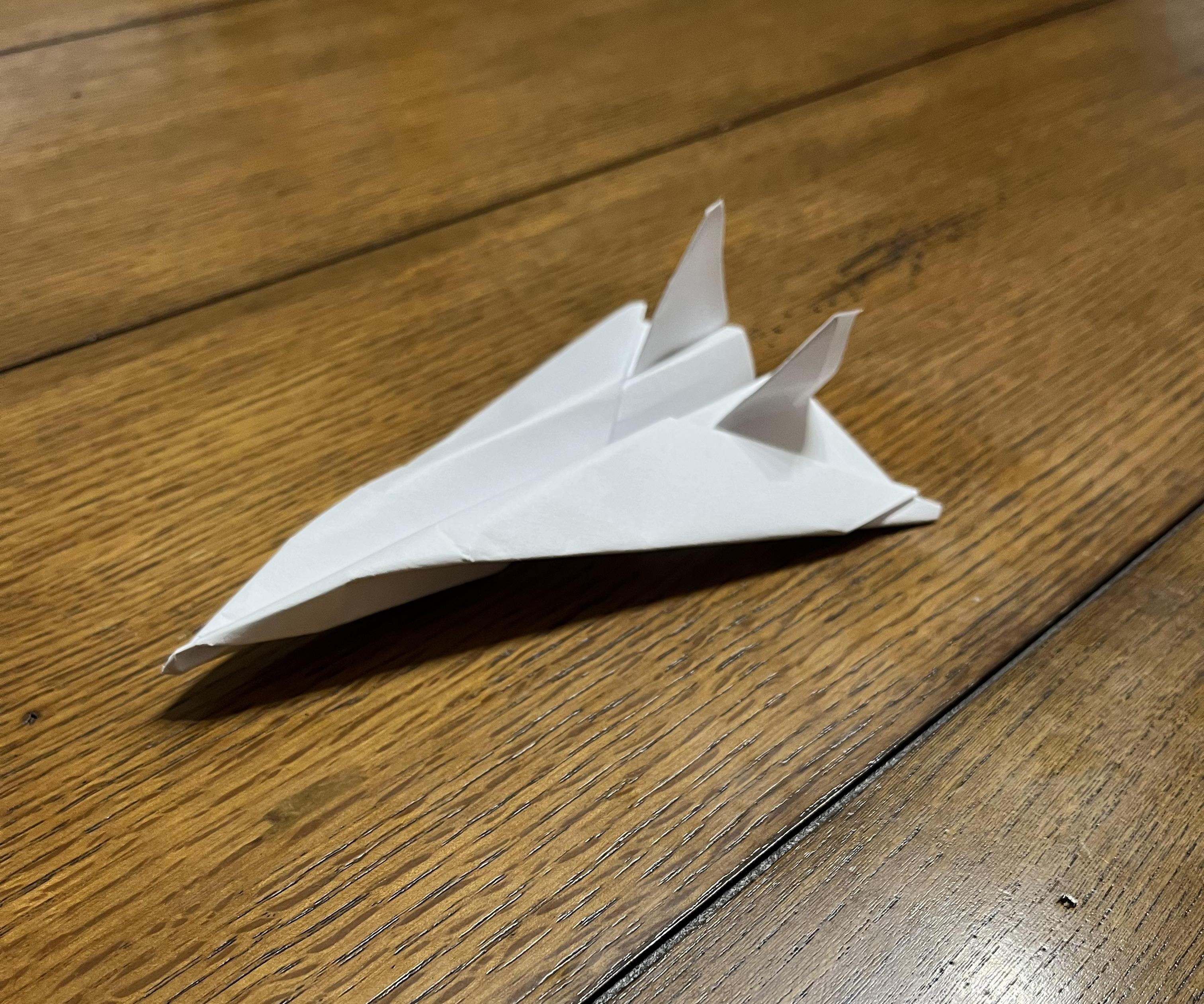 Fast Paper Airplane