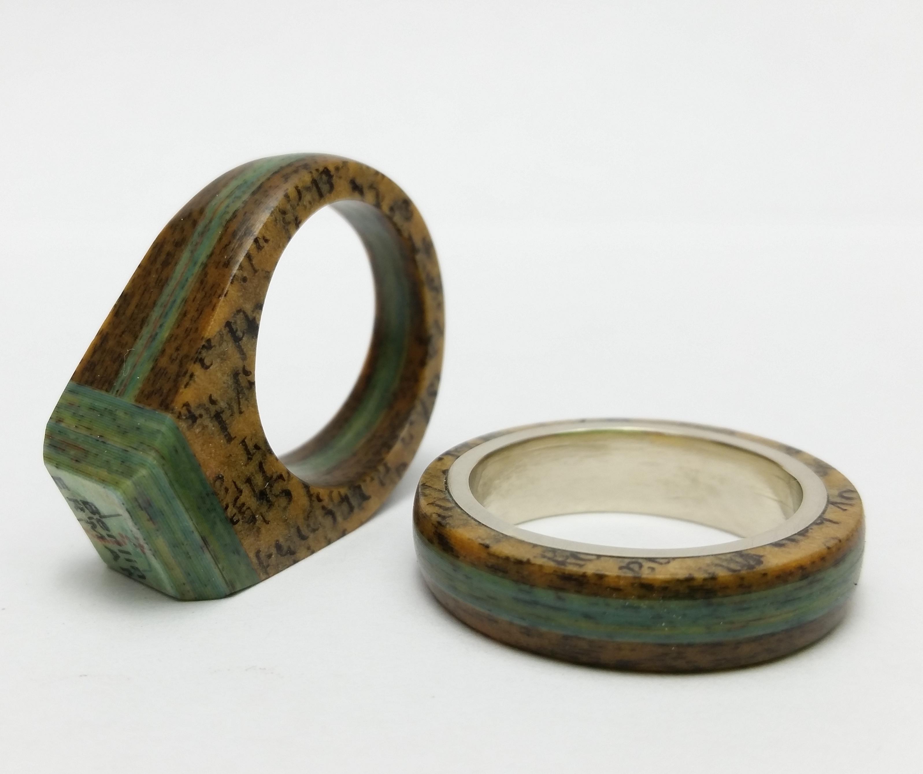 Layered Paper Composite Rings 13 Steps (with Pictures) Instructables