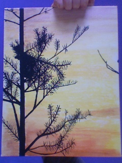 Sunset Painting/Markers