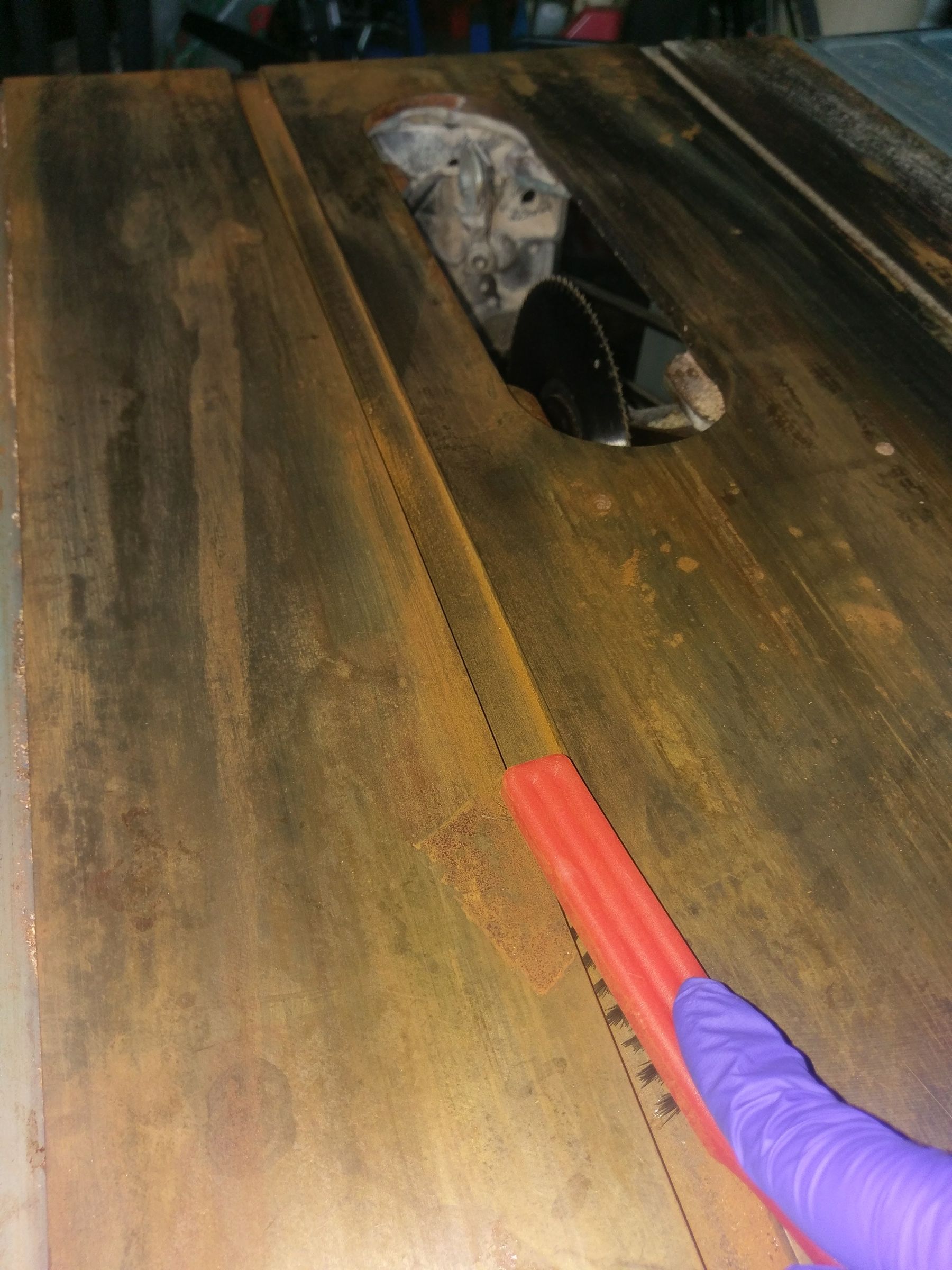 Table Saw Rust Removal 4 Steps (with Pictures) Instructables