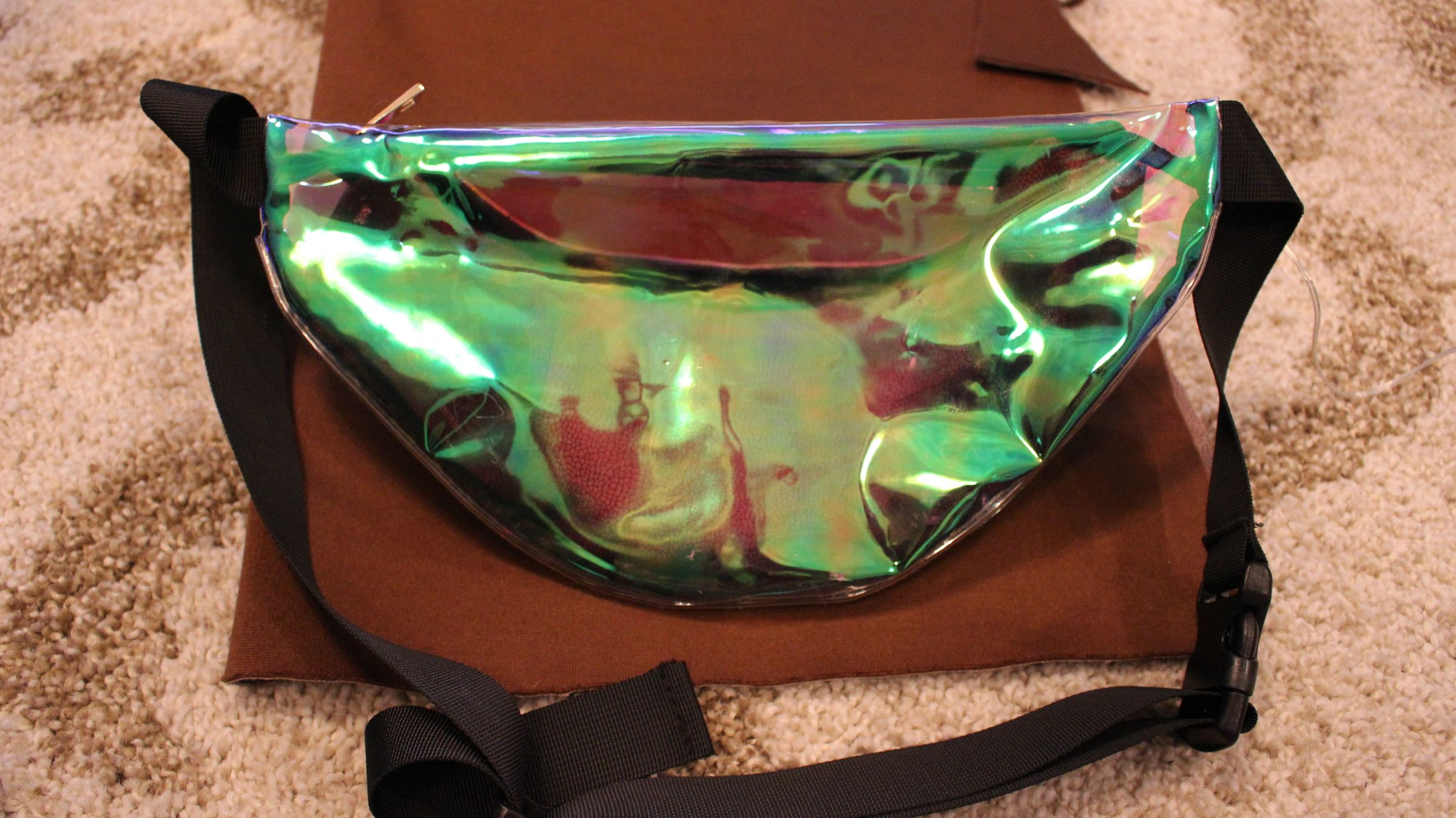 15 Minute Cosmic Light Up Fanny Pack Instructables