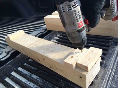 Attach Trimmings to Cross-Boards