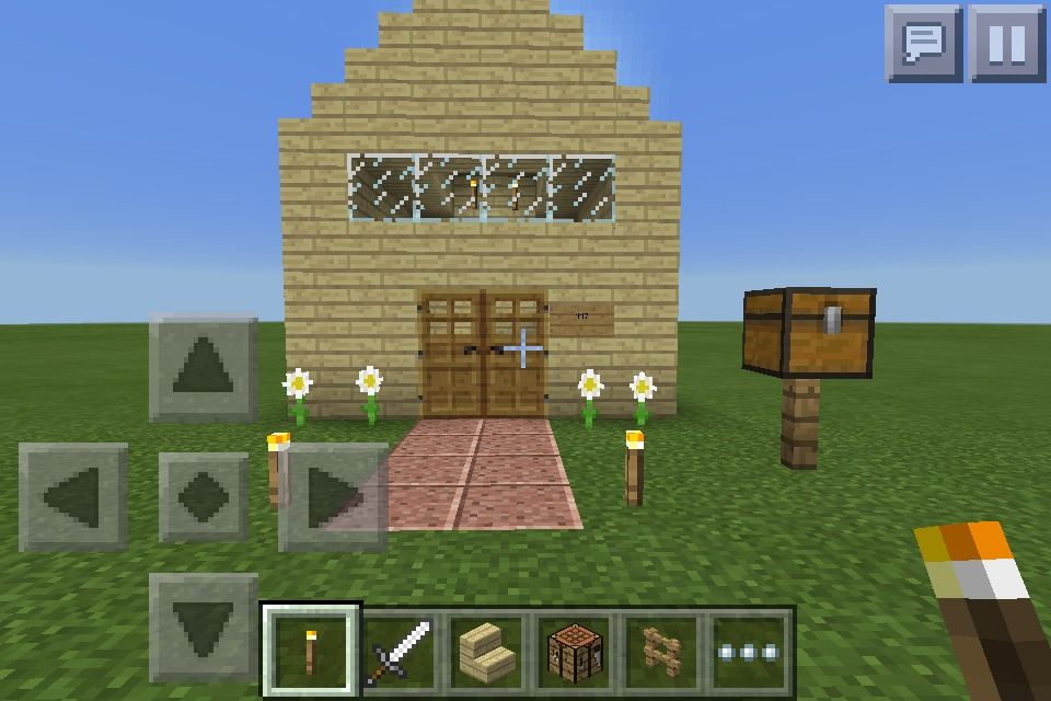 Minecraft Starter House