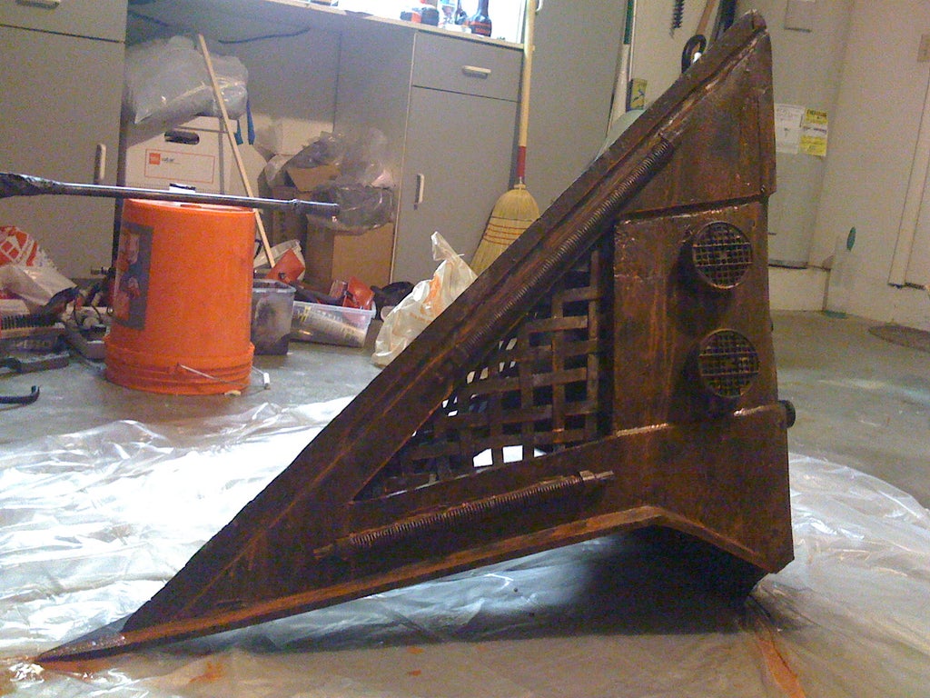 How To Make A Pyramid Head Helmet