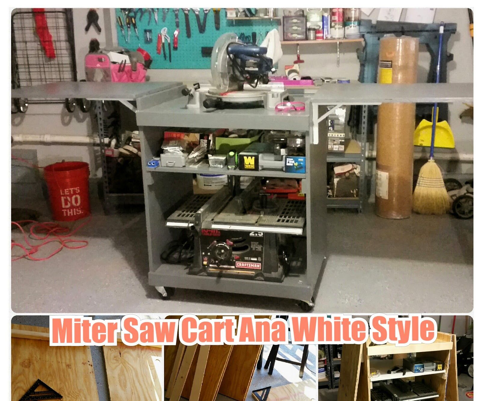 Miter Saw Cart