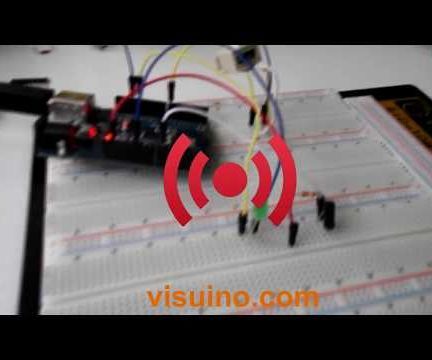 HOW TO USE a VIBRATION SENSOR- VISUINO TUTORIAL WITH ARDUINO