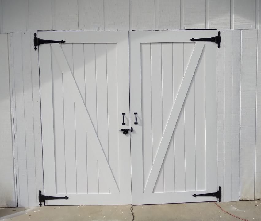 Homemade "Carriage House" Garage Doors : 14 Steps (with Pictures