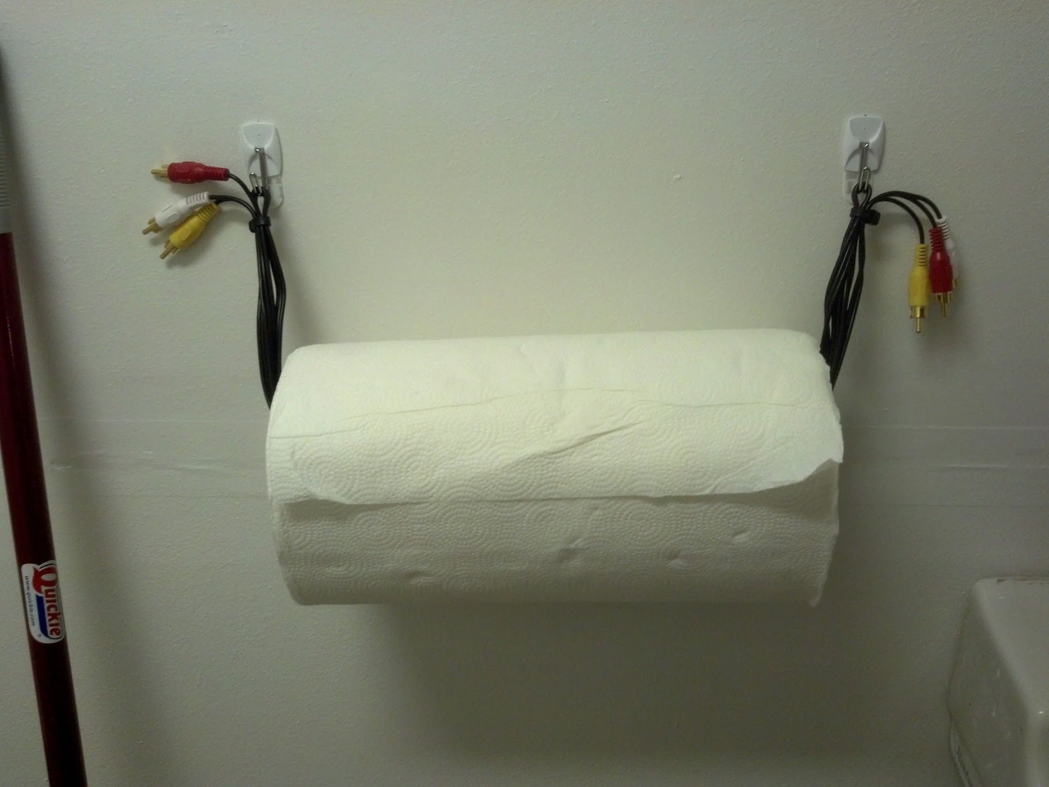 Decorative Paper Towel Holder From E-Waste