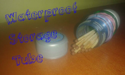 DIY Waterproof Storage Tube