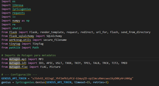 Libraries and Genius API