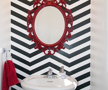Chevron Bathroom