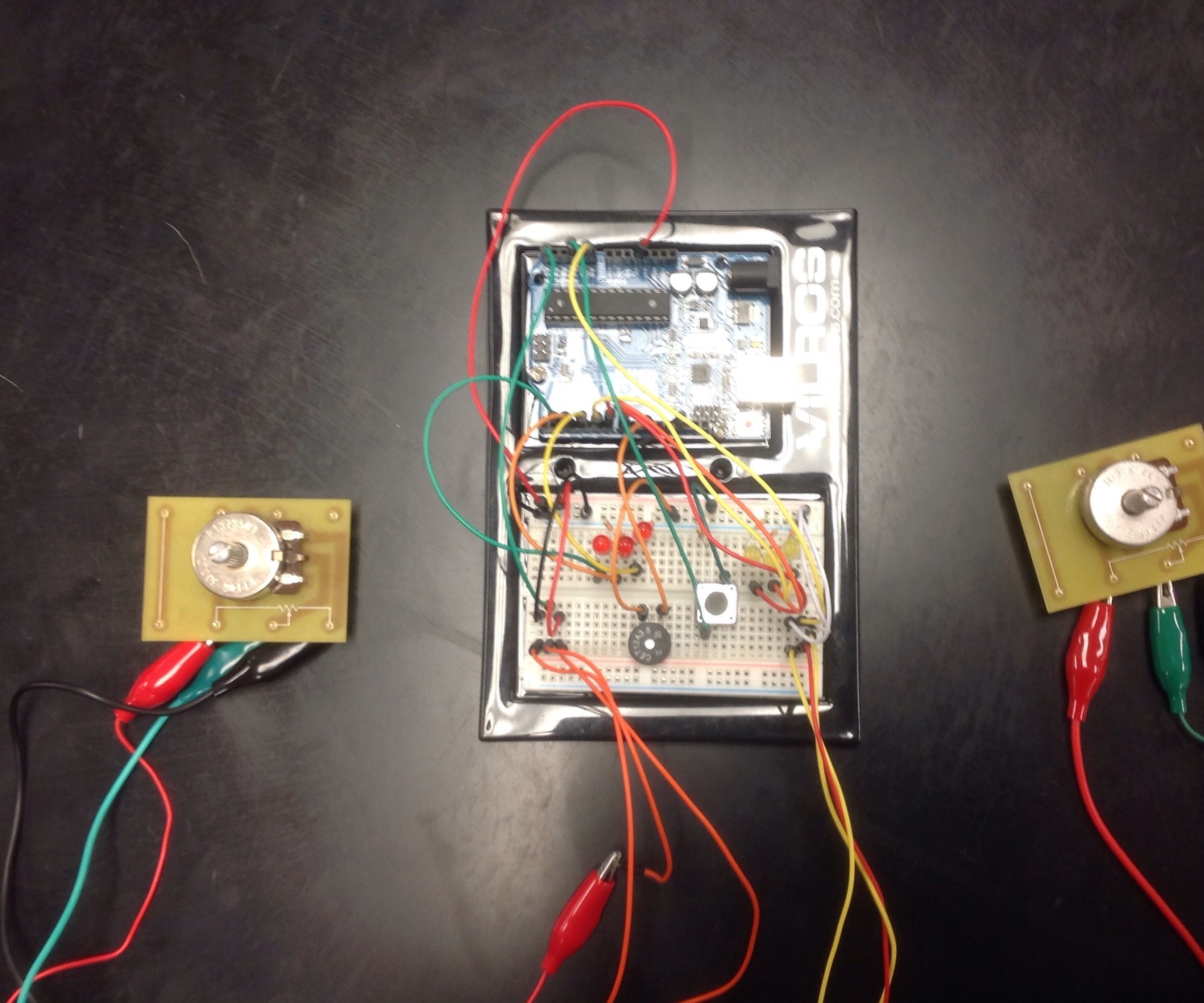 Arduino Vertical Pong