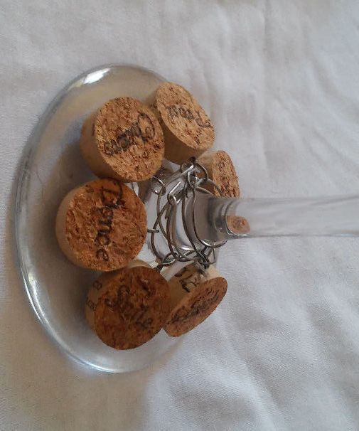 Cork Wine Charms