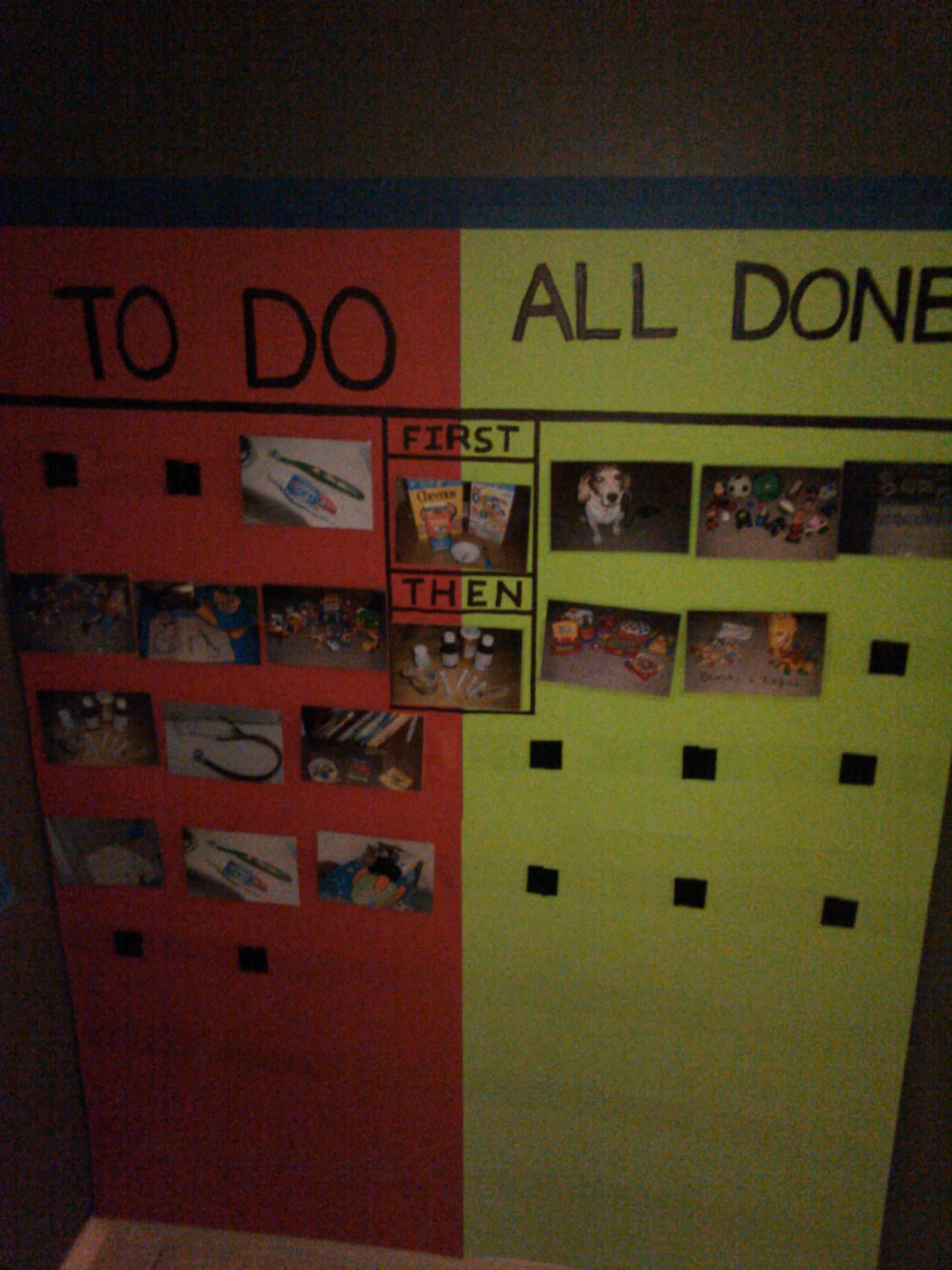 How to Make a Visual Calendar or TO DO Board