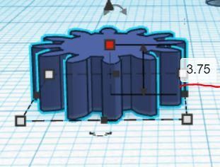 Designing Beyblade Gear in Tinkercad