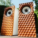 3D Hexagonal Dimple Hifi Speakers | CNC Front Baffle
