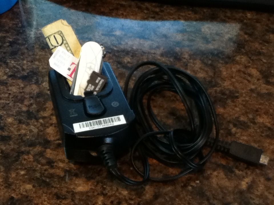 Secret Charger Compartment