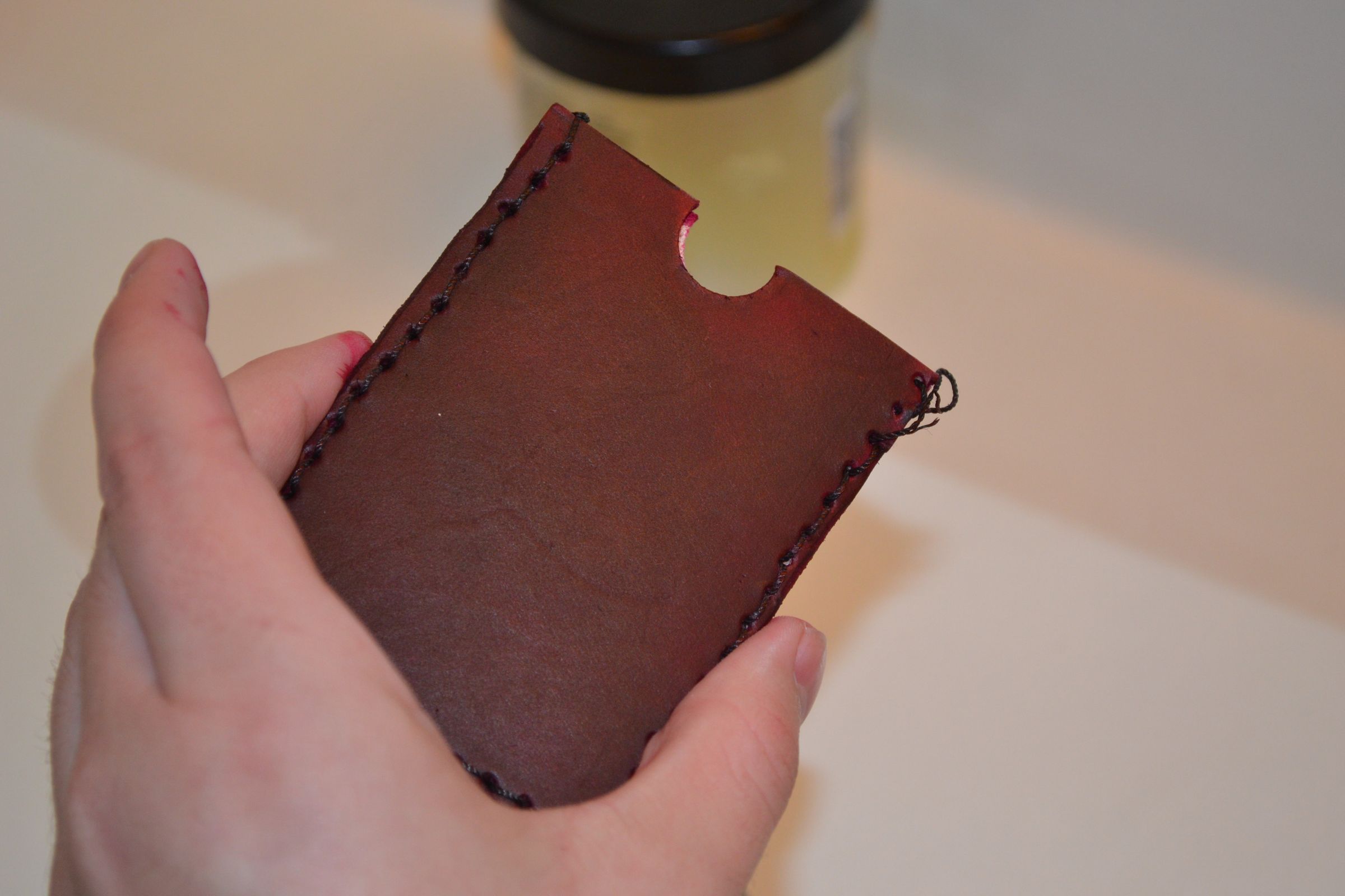 Leather Gift Card Holder 5 Steps (with Pictures) Instructables