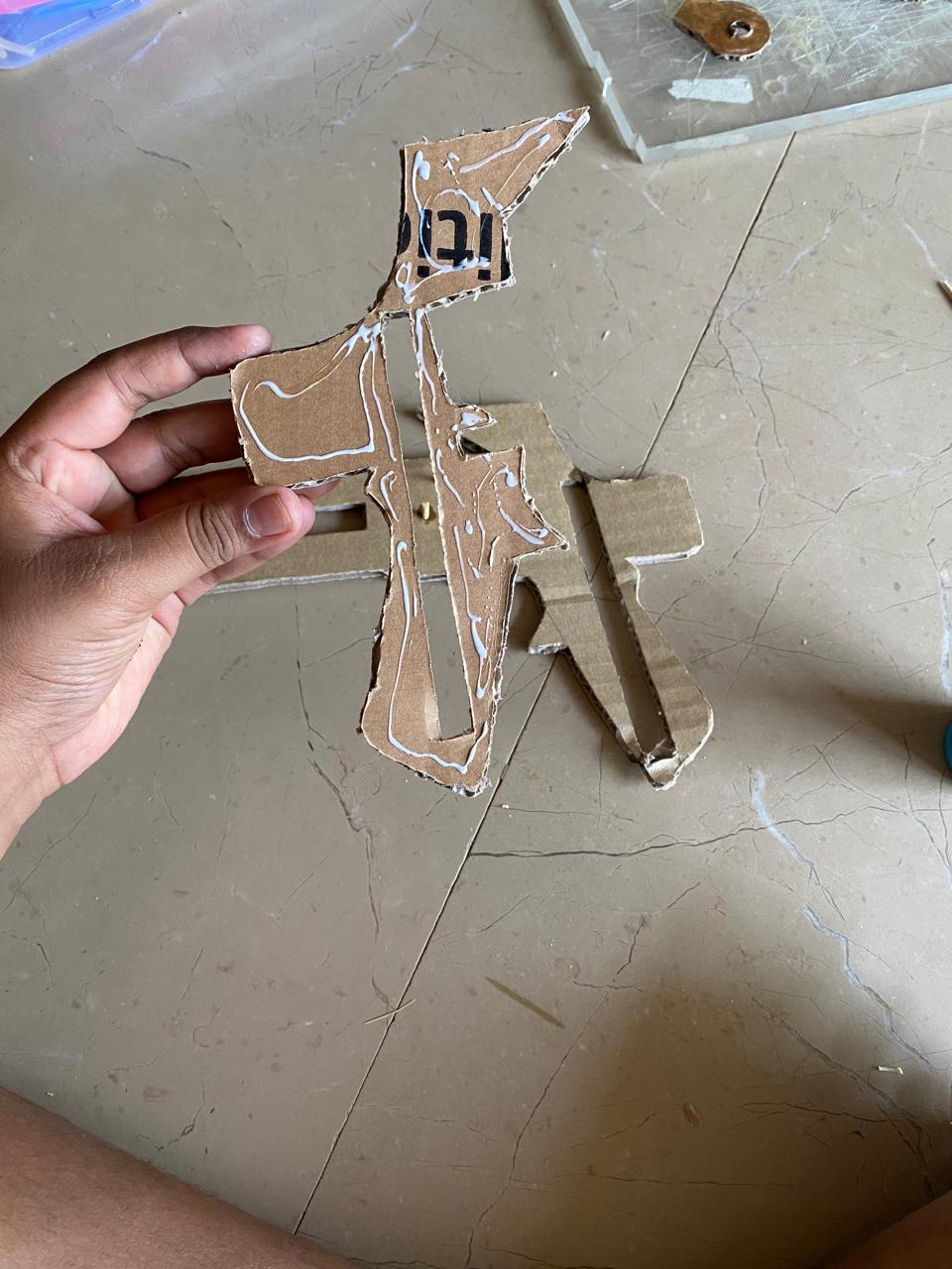 Cut the Bow Handle Body