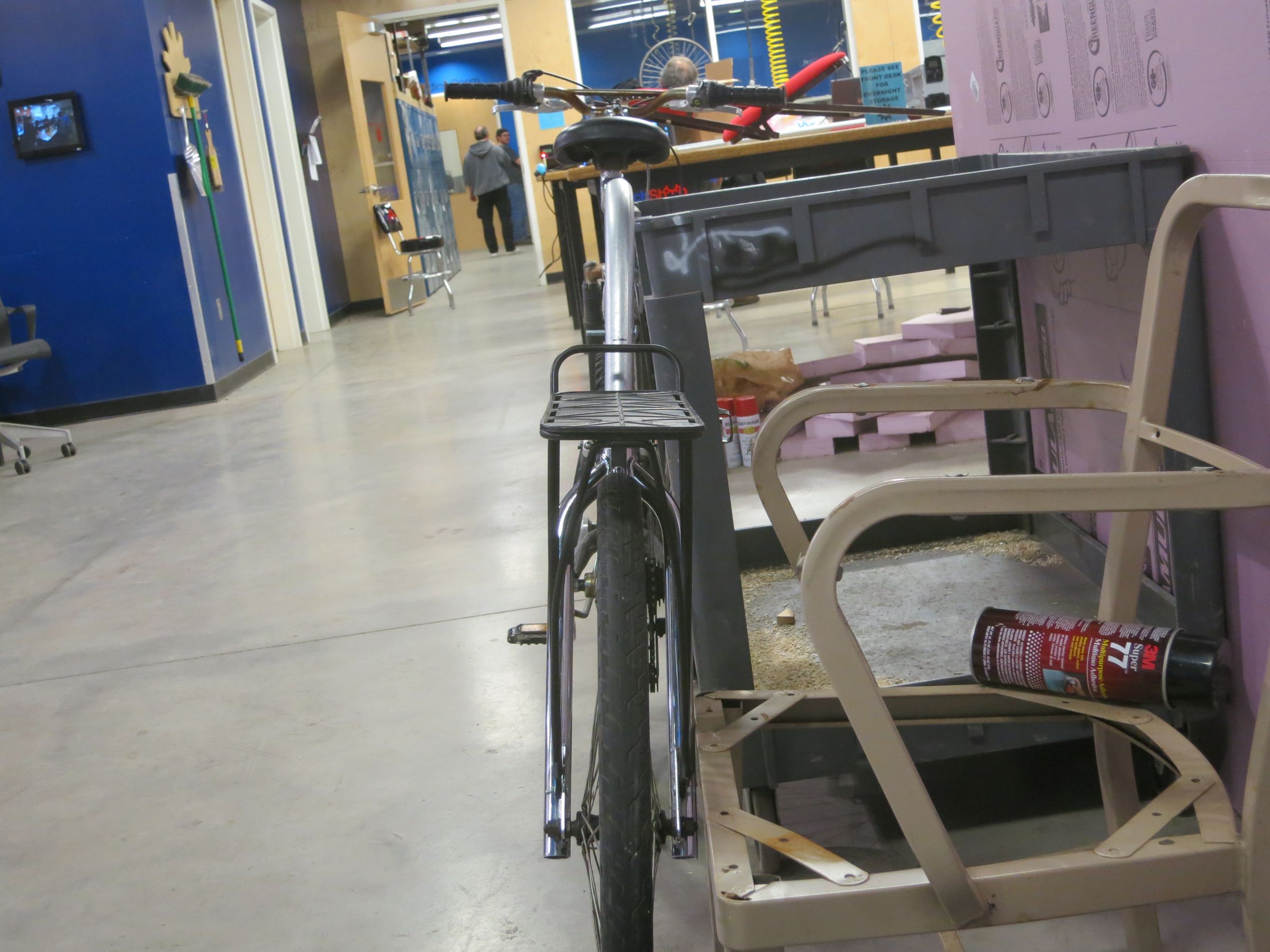 One Wheel Bike Trailer I Made It at 8 Steps Instructables