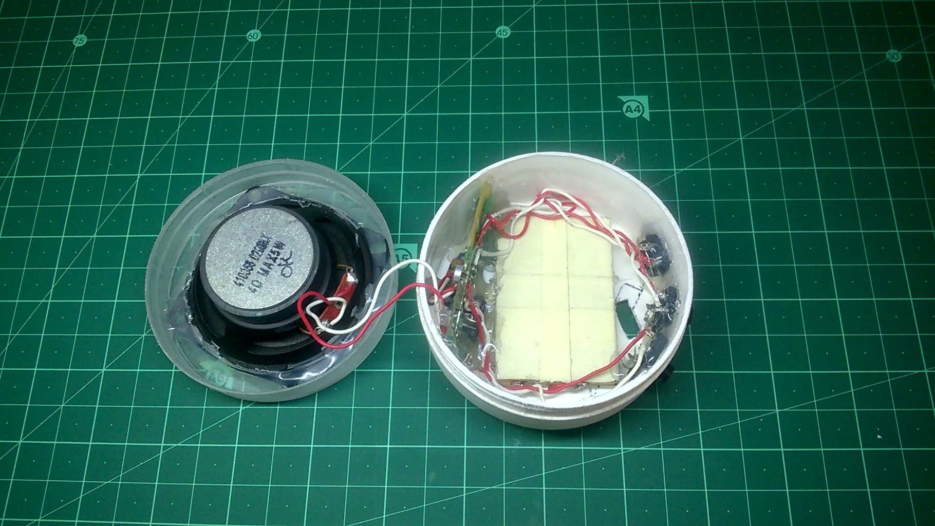 How to Make a Simple DIY Bluetooth Speaker : 9 Steps (with Pictures ... Circuit Diagram