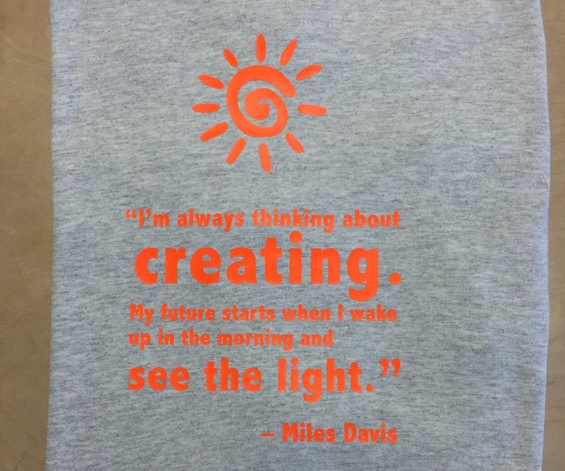 Vinyl-Cut Heat Transfer T-Shirt