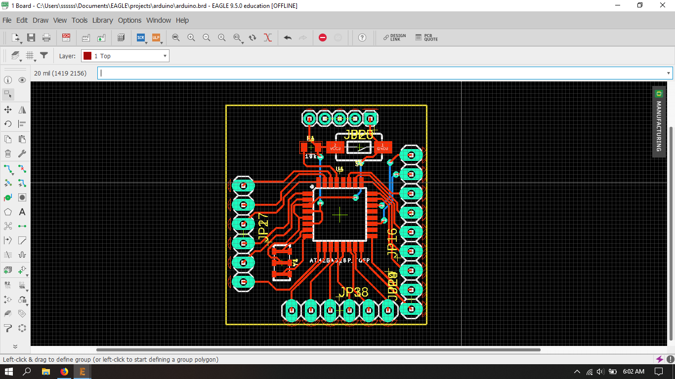 Simple Way to Make Panelize PCB in Eagle Cad - Instructables