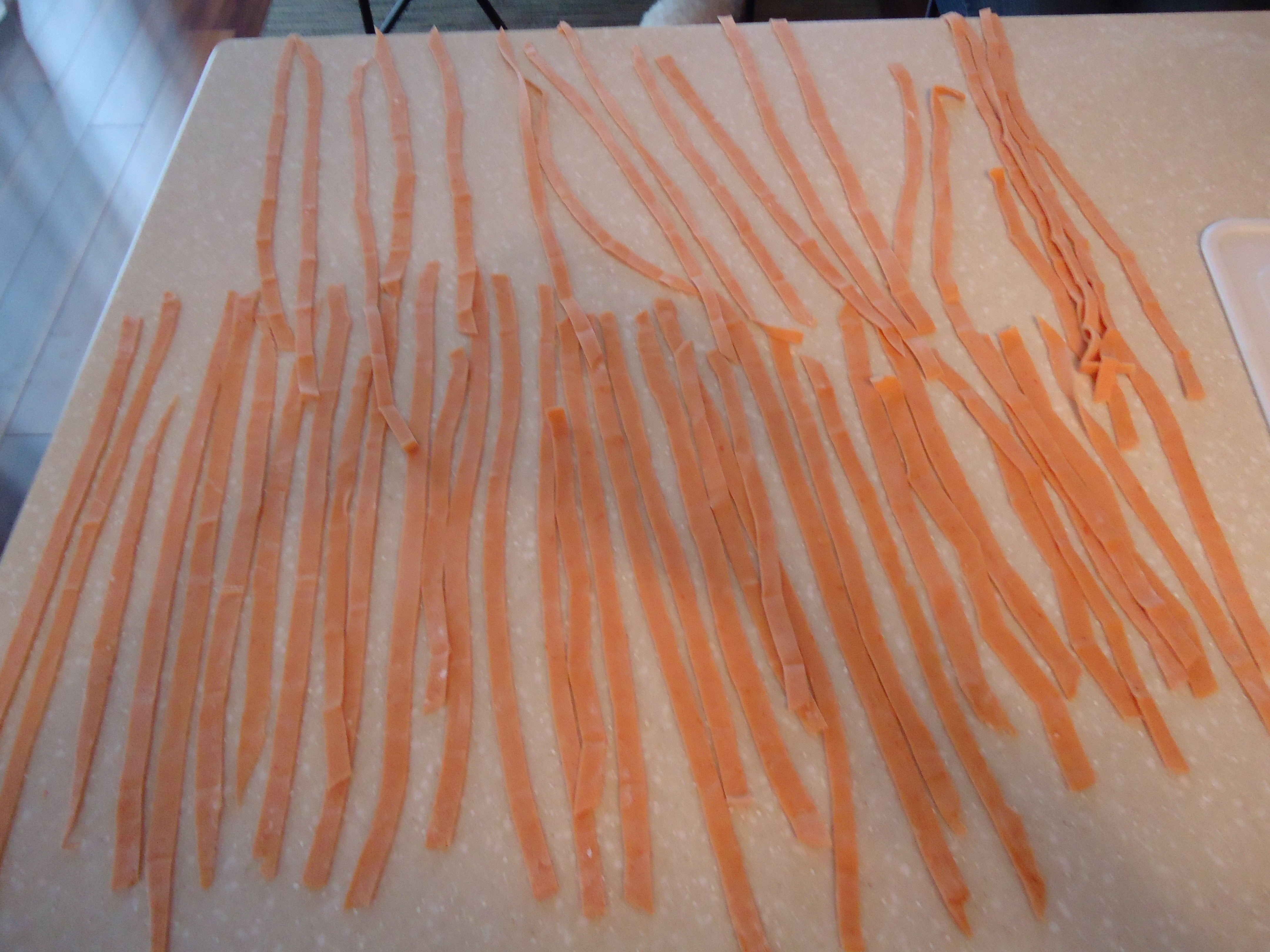 Tomato Flavored Fettuccine