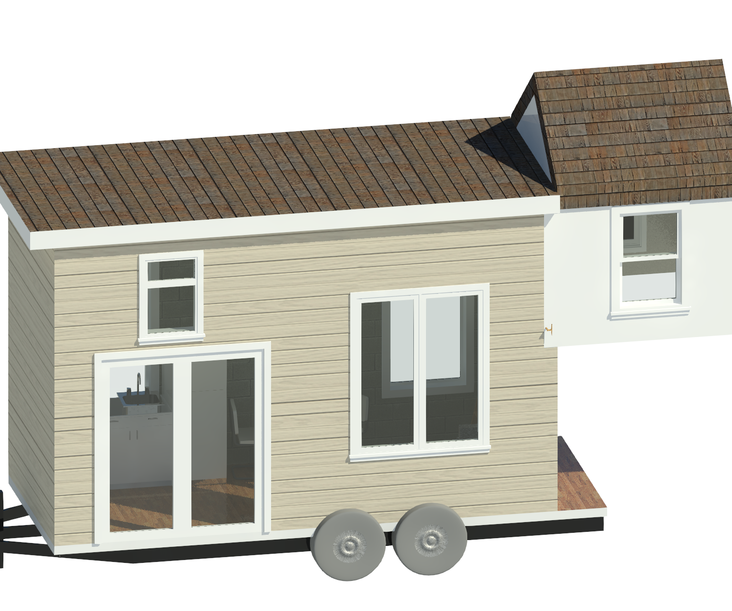Tumbleweed Trailor Loft Home