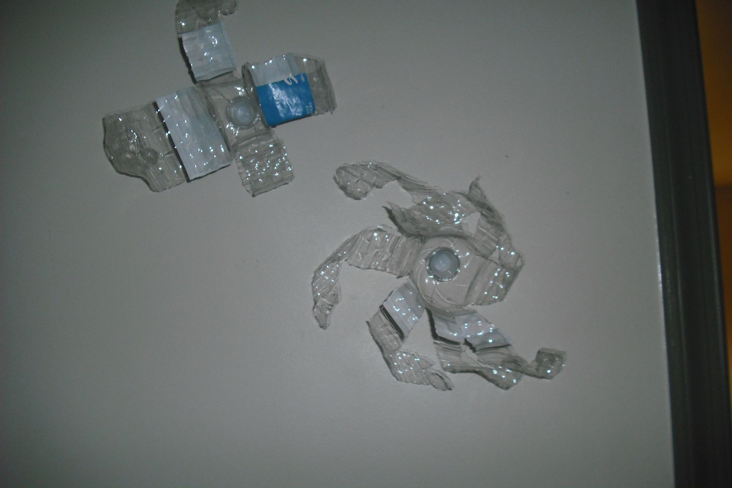 Plastic Bottle Wall Art