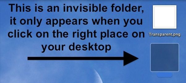 How to Create Invisible Folder