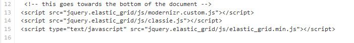 Body: Calling in Other Scripts