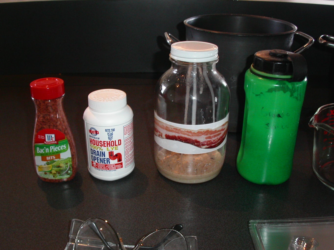 how to make lye soap with bacon grease