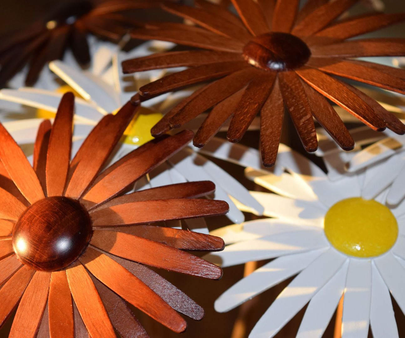 Wooden Flowers