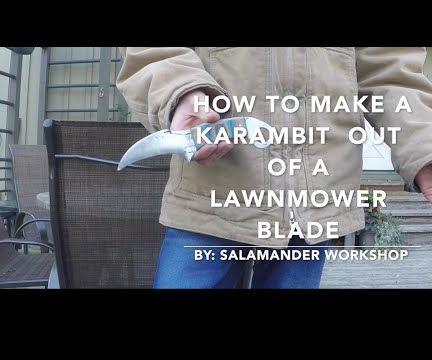 How to Make a Awesome Micarta Handled Karambit!