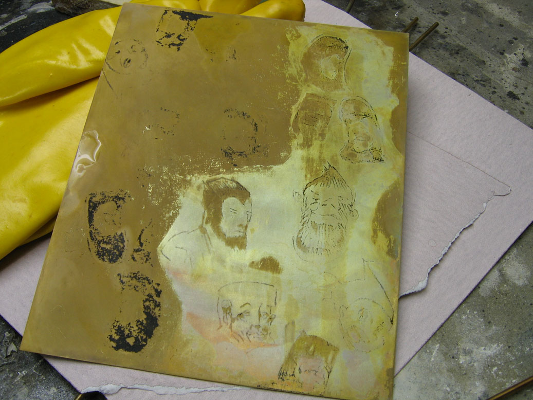 Make Pictures With Acid Etching