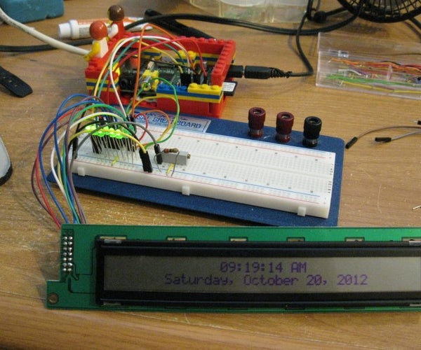 Driving an HD44780 Display Using a Shift Register and a Raspberry Pi